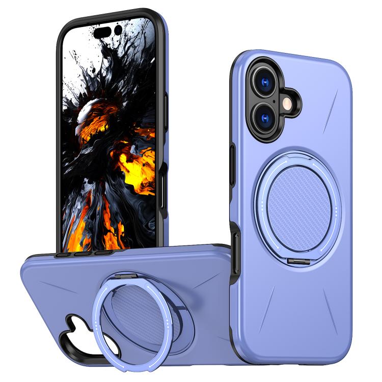 Kalebol Magnetic MagSafe Rotation Holder PC Phone Case, For iPhone Air, For iPhone 16 Pro Max, For iPhone 16 Pro, For iPhone 16 Plus, For iPhone 16, For iPhone 15 Pro Max