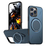Kalebol Magnetic MagSafe Rotation Holder PC Phone Case, For iPhone 15 Pro, For iPhone 15, For iPhone 14, For iPhone 14 Pro, For iPhone 14 Pro Max, For iPhone 13 Pro Max