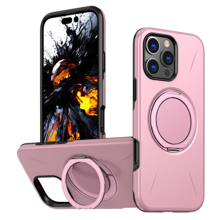 Kalebol Magnetic MagSafe Rotation Holder PC Phone Case, For iPhone 15 Pro, For iPhone 15, For iPhone 14, For iPhone 14 Pro, For iPhone 14 Pro Max, For iPhone 13 Pro Max
