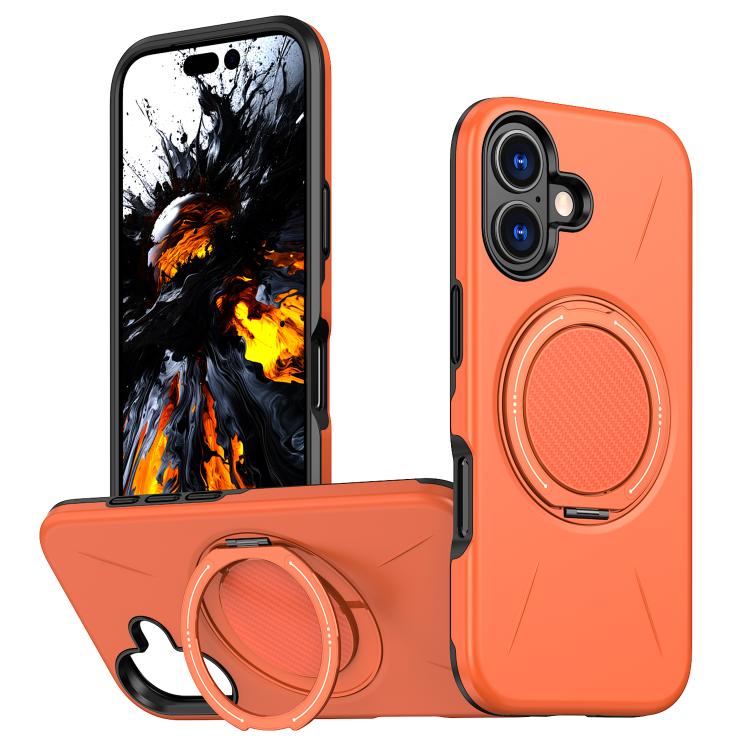 Kalebol Magnetic MagSafe Rotation Holder PC Phone Case, For iPhone Air, For iPhone 16 Pro Max, For iPhone 16 Pro, For iPhone 16 Plus, For iPhone 16, For iPhone 15 Pro Max