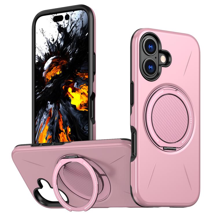 Kalebol Magnetic MagSafe Rotation Holder PC Phone Case, For iPhone Air, For iPhone 16 Pro Max, For iPhone 16 Pro, For iPhone 16 Plus, For iPhone 16, For iPhone 15 Pro Max