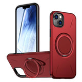 Kalebol Magnetic MagSafe Rotation Holder PC Phone Case, For iPhone 13 Pro, For iPhone 13