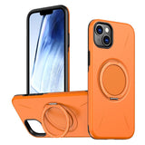 Kalebol Magnetic MagSafe Rotation Holder PC Phone Case, For iPhone 13 Pro, For iPhone 13