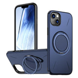 Kalebol Magnetic MagSafe Rotation Holder PC Phone Case, For iPhone 13 Pro, For iPhone 13
