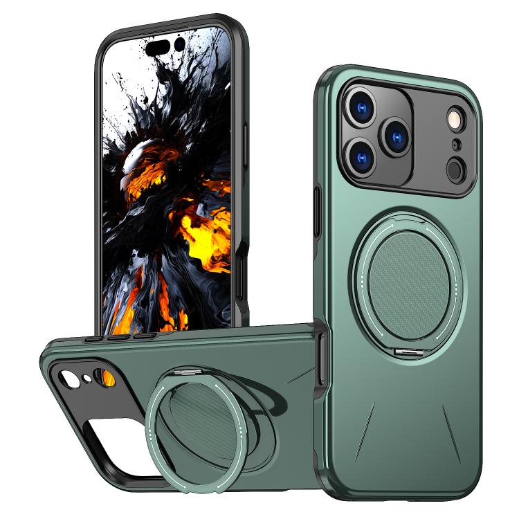 Kalebol Magnetic MagSafe Rotation Holder PC Phone Case, For iPhone 18 Pro, For iPhone 18 Pro Max, For iPhone 17e / 16e, For iPhone 17 Pro Max, For iPhone 17 Pro, For iPhone 17