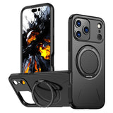 Kalebol Magnetic MagSafe Rotation Holder PC Phone Case, For iPhone 18 Pro, For iPhone 18 Pro Max, For iPhone 17e / 16e, For iPhone 17 Pro Max, For iPhone 17 Pro, For iPhone 17