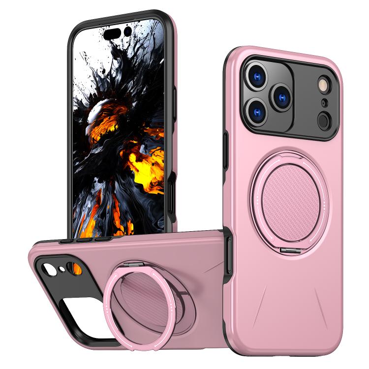 Kalebol Magnetic MagSafe Rotation Holder PC Phone Case, For iPhone 18 Pro, For iPhone 18 Pro Max, For iPhone 17e / 16e, For iPhone 17 Pro Max, For iPhone 17 Pro, For iPhone 17