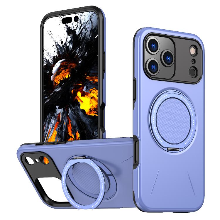 Kalebol Magnetic MagSafe Rotation Holder PC Phone Case, For iPhone 18 Pro, For iPhone 18 Pro Max, For iPhone 17e / 16e, For iPhone 17 Pro Max, For iPhone 17 Pro, For iPhone 17