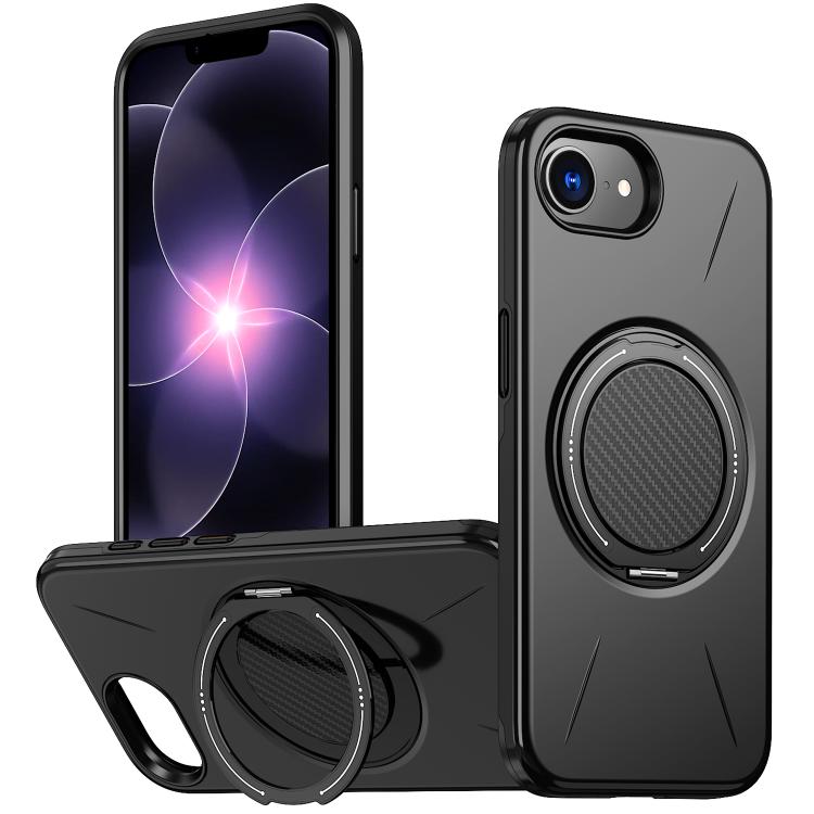 Kalebol Magnetic MagSafe Rotation Holder PC Phone Case, For iPhone 18 Pro, For iPhone 18 Pro Max, For iPhone 17e / 16e, For iPhone 17 Pro Max, For iPhone 17 Pro, For iPhone 17