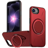 Kalebol Magnetic MagSafe Rotation Holder PC Phone Case, For iPhone 18 Pro, For iPhone 18 Pro Max, For iPhone 17e / 16e, For iPhone 17 Pro Max, For iPhone 17 Pro, For iPhone 17