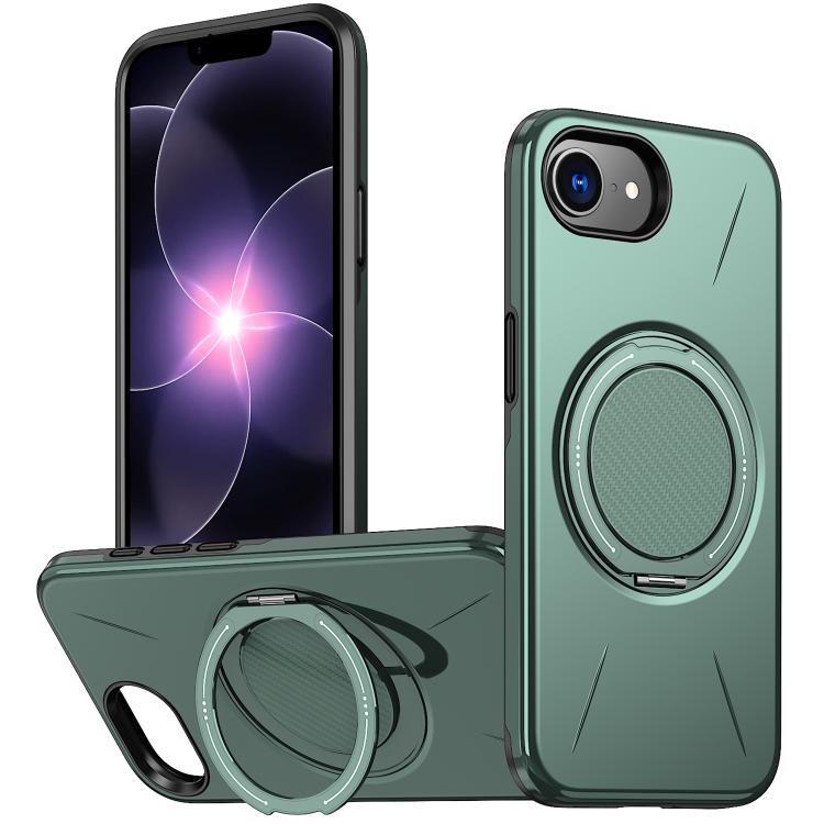 Kalebol Magnetic MagSafe Rotation Holder PC Phone Case, For iPhone 18 Pro, For iPhone 18 Pro Max, For iPhone 17e / 16e, For iPhone 17 Pro Max, For iPhone 17 Pro, For iPhone 17