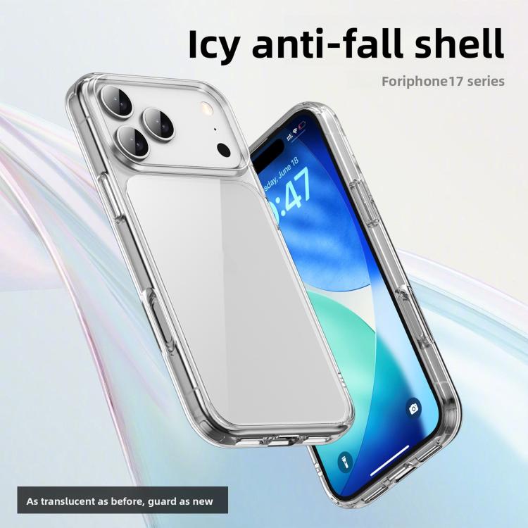 Kalebol Ice-clear Shockproof Phone Case, For iPhone 17 Pro Max, For iPhone 17 Pro, For iPhone 17, For iPhone Air