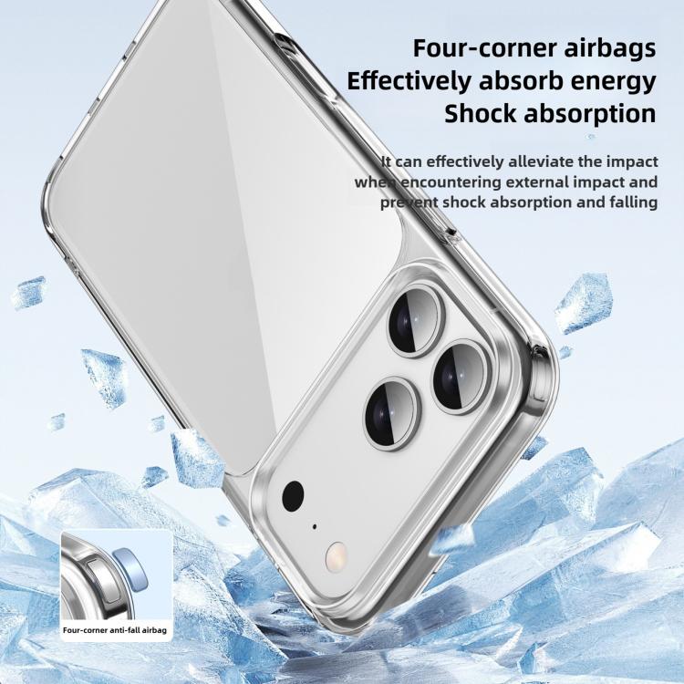 Kalebol Ice-clear Shockproof Phone Case, For iPhone 17 Pro Max, For iPhone 17 Pro, For iPhone 17, For iPhone Air