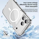 Kalebol Ice-clear MagSafe Anti-drop Phone Case, For iPhone 17 Pro Max, For iPhone 17 Pro, For iPhone 17, For iPhone Air
