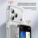 Kalebol Ice-clear MagSafe Anti-drop Phone Case, For iPhone 17 Pro Max, For iPhone 17 Pro, For iPhone 17, For iPhone Air