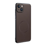 Plain Leather MagSafe Shockproof Phone Case, For iPhone 15, For iPhone 14 Plus, For iPhone 14, For iPhone 14 Pro, For iPhone 14 Pro Max, For iPhone 13 Pro Max, For iPhone 13 Pro, For iPhone 13