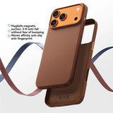Tech Textured Hollow MagSafe PC Phone Case, No AI Camera Button, For iPhone 17 Pro Max, For iPhone 17 Pro, For iPhone 17