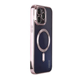 ENKAY Hat-Prince Magsafe Electroplated TPU Clear Shockproof Phone Case, For iPhone 17 Pro Max, For iPhone 17 Pro, For iPhone 17, For iPhone Air, For iPhone 16 Pro Max, For iPhone 16 Pro