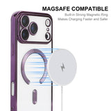 ENKAY Hat-Prince Magsafe Electroplated TPU Clear Shockproof Phone Case, For iPhone 17 Pro Max, For iPhone 17 Pro, For iPhone 17, For iPhone Air, For iPhone 16 Pro Max, For iPhone 16 Pro