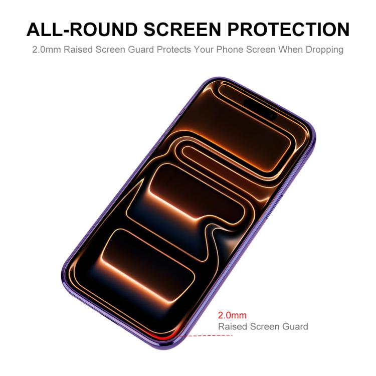 ENKAY Hat-Prince Magsafe Electroplated TPU Clear Shockproof Phone Case, For iPhone 17 Pro Max, For iPhone 17 Pro, For iPhone 17, For iPhone Air, For iPhone 16 Pro Max, For iPhone 16 Pro