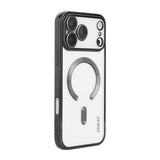ENKAY Hat-Prince Magsafe Electroplated TPU Clear Shockproof Phone Case, For iPhone 17 Pro Max, For iPhone 17 Pro, For iPhone 17, For iPhone Air, For iPhone 16 Pro Max, For iPhone 16 Pro
