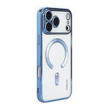 ENKAY Hat-Prince Magsafe Electroplated TPU Clear Shockproof Phone Case, For iPhone 17 Pro Max, For iPhone 17 Pro, For iPhone 17, For iPhone Air, For iPhone 16 Pro Max, For iPhone 16 Pro