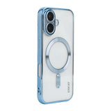 ENKAY Hat-Prince Magsafe Electroplated TPU Clear Shockproof Phone Case, For iPhone 17 Pro Max, For iPhone 17 Pro, For iPhone 17, For iPhone Air, For iPhone 16 Pro Max, For iPhone 16 Pro