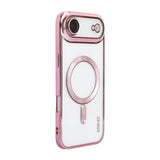 ENKAY Hat-Prince Magsafe Electroplated TPU Clear Shockproof Phone Case, For iPhone 17 Pro Max, For iPhone 17 Pro, For iPhone 17, For iPhone Air, For iPhone 16 Pro Max, For iPhone 16 Pro