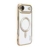 ENKAY Hat-Prince Magsafe Electroplated TPU Clear Shockproof Phone Case, For iPhone 17 Pro Max, For iPhone 17 Pro, For iPhone 17, For iPhone Air, For iPhone 16 Pro Max, For iPhone 16 Pro