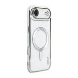 ENKAY Hat-Prince Magsafe Electroplated TPU Clear Shockproof Phone Case, For iPhone 17 Pro Max, For iPhone 17 Pro, For iPhone 17, For iPhone Air, For iPhone 16 Pro Max, For iPhone 16 Pro
