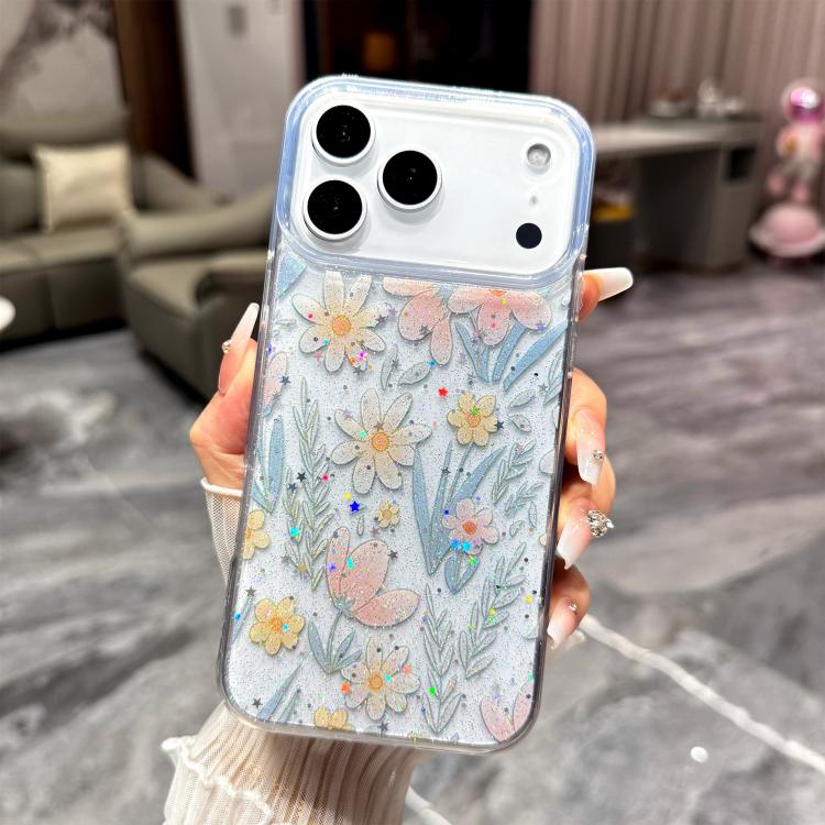 Fresh Small Floral Epoxy TPU Phone Case, For iPhone 17 Pro Max, For iPhone 17 Pro, For iPhone 17, For iPhone Air