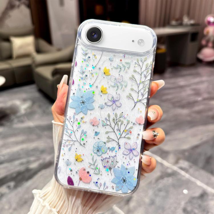 Fresh Small Floral Epoxy TPU Phone Case, For iPhone 17 Pro Max, For iPhone 17 Pro, For iPhone 17, For iPhone Air