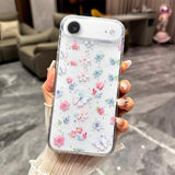 Fresh Small Floral Epoxy TPU Phone Case, For iPhone 17 Pro Max, For iPhone 17 Pro, For iPhone 17, For iPhone Air