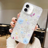 Fresh Small Floral Epoxy TPU Phone Case, For iPhone 17 Pro Max, For iPhone 17 Pro, For iPhone 17, For iPhone Air