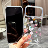 Fresh Small Floral Epoxy TPU Phone Case, For iPhone 17 Pro Max, For iPhone 17 Pro, For iPhone 17, For iPhone Air