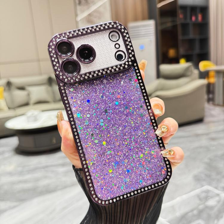 Diamond Glitter Sequins TPU Phone Case, For iPhone 17 Pro Max, For iPhone 17 Pro, For iPhone 17, For iPhone Air