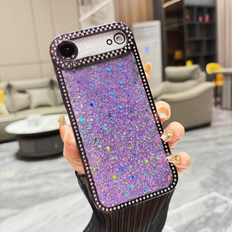 Diamond Glitter Sequins TPU Phone Case, For iPhone 17 Pro Max, For iPhone 17 Pro, For iPhone 17, For iPhone Air