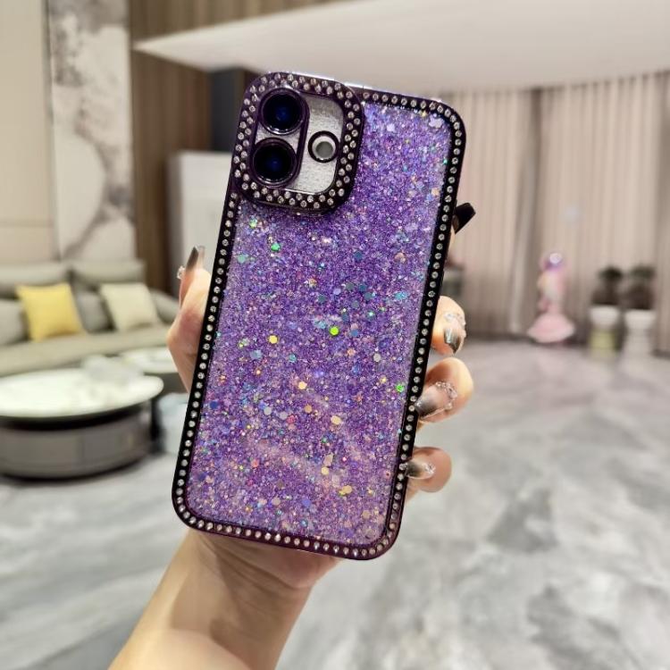 Diamond Glitter Sequins TPU Phone Case, For iPhone 17 Pro Max, For iPhone 17 Pro, For iPhone 17, For iPhone Air
