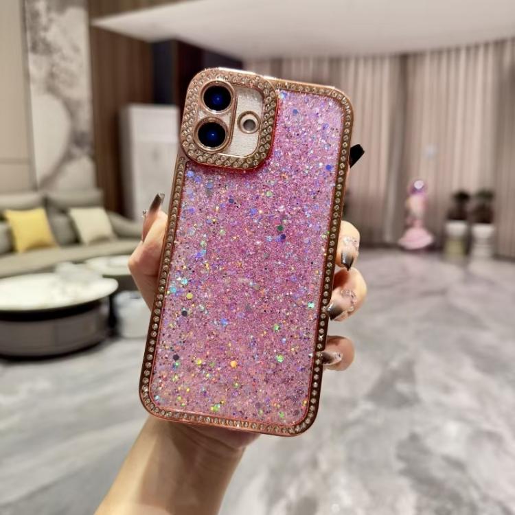Diamond Glitter Sequins TPU Phone Case, For iPhone 17 Pro Max, For iPhone 17 Pro, For iPhone 17, For iPhone Air