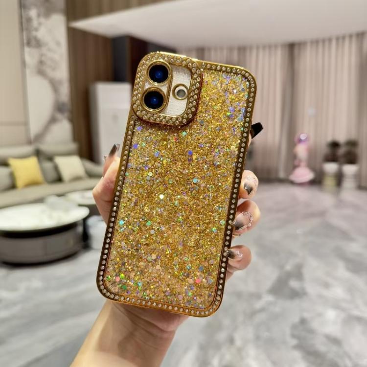 Diamond Glitter Sequins TPU Phone Case, For iPhone 17 Pro Max, For iPhone 17 Pro, For iPhone 17, For iPhone Air