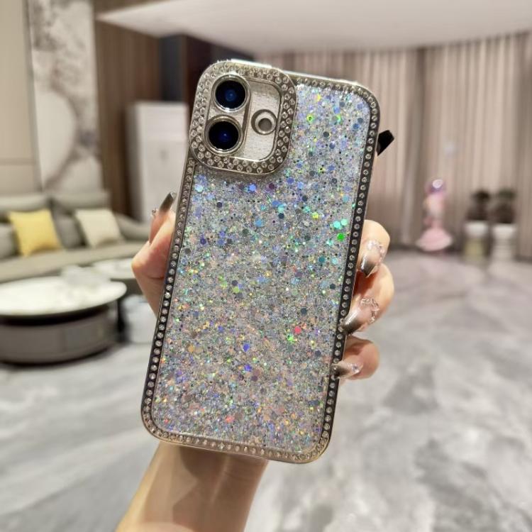 Diamond Glitter Sequins TPU Phone Case, For iPhone 17 Pro Max, For iPhone 17 Pro, For iPhone 17, For iPhone Air