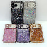 Diamond Glitter Sequins TPU Phone Case, For iPhone 17 Pro Max, For iPhone 17 Pro, For iPhone 17, For iPhone Air