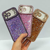 Diamond Glitter Sequins TPU Phone Case, For iPhone 17 Pro Max, For iPhone 17 Pro, For iPhone 17, For iPhone Air