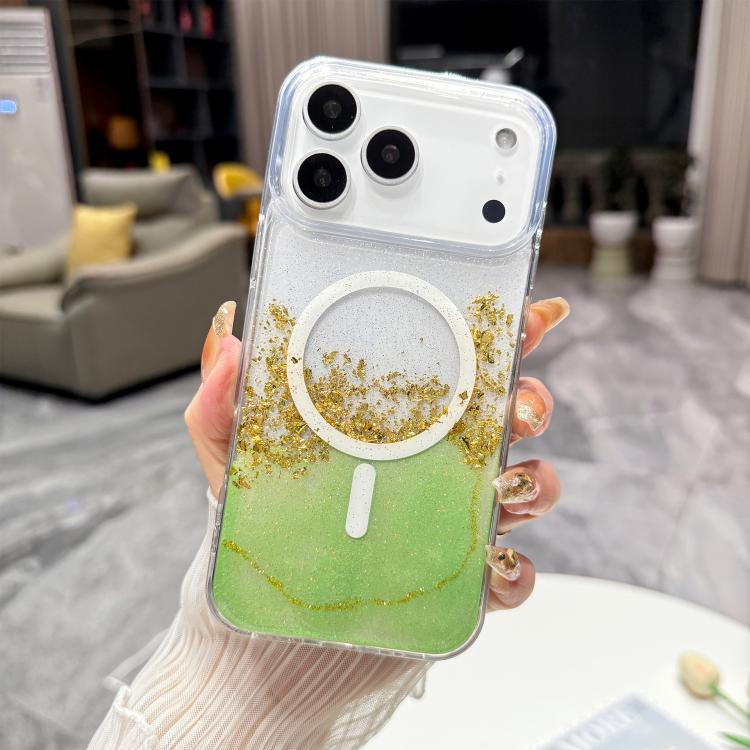 Gilding MagSafe Hybrid Clear TPU Phone Case, For iPhone 17 Pro Max, For iPhone 17 Pro, For iPhone 17, For iPhone Air