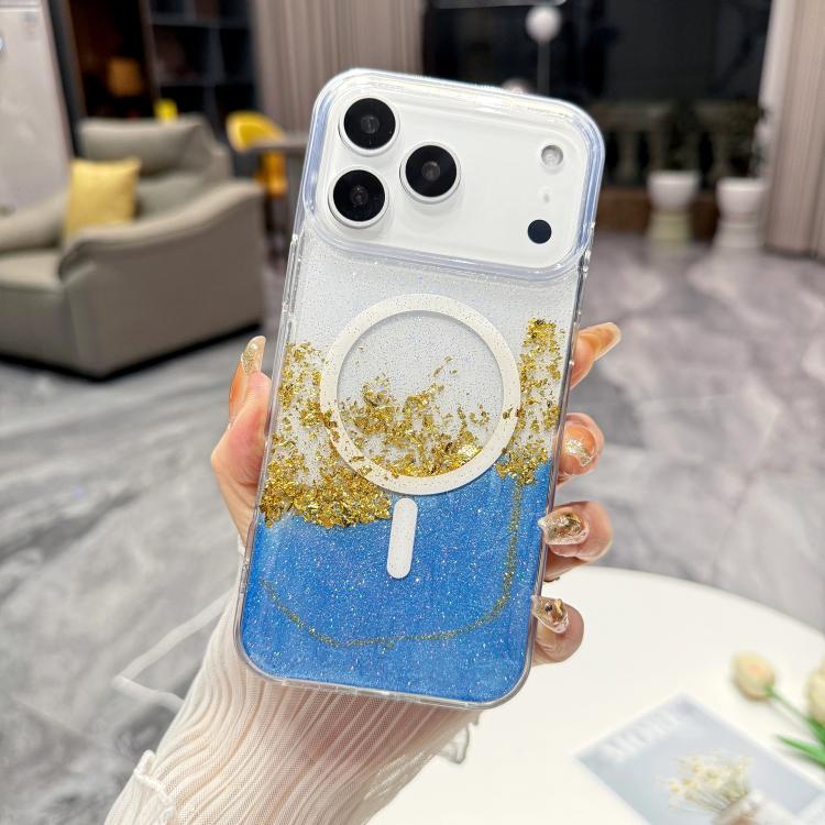 Gilding MagSafe Hybrid Clear TPU Phone Case, For iPhone 17 Pro Max, For iPhone 17 Pro, For iPhone 17, For iPhone Air