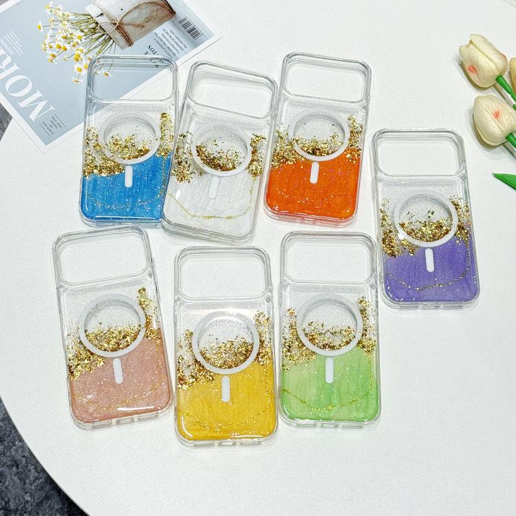 Gilding MagSafe Hybrid Clear TPU Phone Case, For iPhone 17 Pro Max, For iPhone 17 Pro, For iPhone 17, For iPhone Air