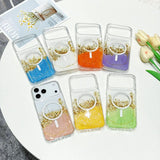 Gilding MagSafe Hybrid Clear TPU Phone Case, For iPhone 17 Pro Max, For iPhone 17 Pro, For iPhone 17, For iPhone Air