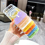 Gilding MagSafe Hybrid Clear TPU Phone Case, For iPhone 17 Pro Max, For iPhone 17 Pro, For iPhone 17, For iPhone Air