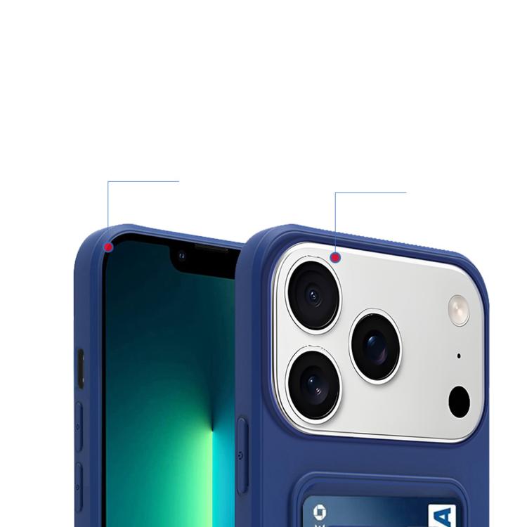 Sliding Camshield Magnetic Card Holder Silicone Phone Case with Lanyard, For iPhone 17 Pro Max, For iPhone 17 Pro, For iPhone 17, For iPhone Air