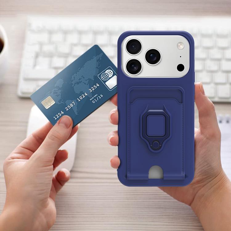 Sliding Camshield Magnetic Card Holder Silicone Phone Case with Lanyard, For iPhone 17 Pro Max, For iPhone 17 Pro, For iPhone 17, For iPhone Air